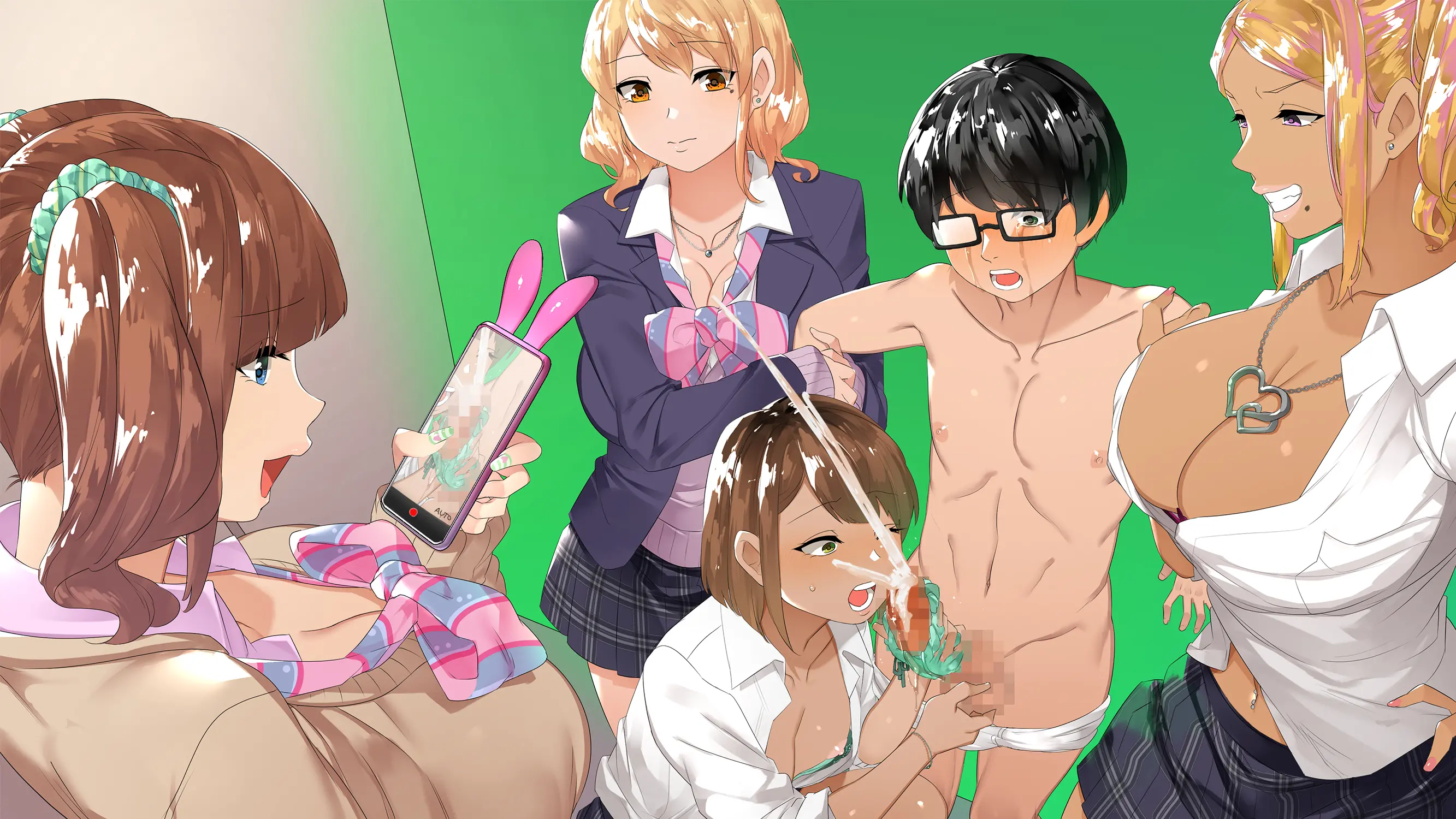 Gal×Batsu Game+InCha=Harem!?